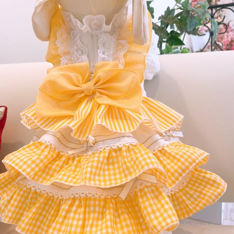 トリプルイエロー春ワンピ