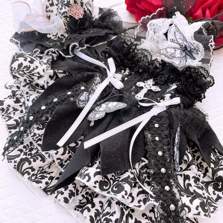 ハロウイン❤　モノトーンダマスクハロウイン