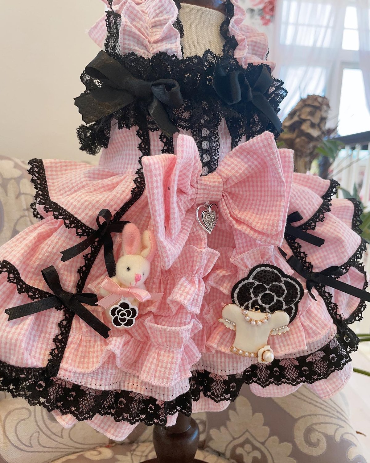 ノワールピンクゴスロリワンピ＾＾ | Pule.Jam First