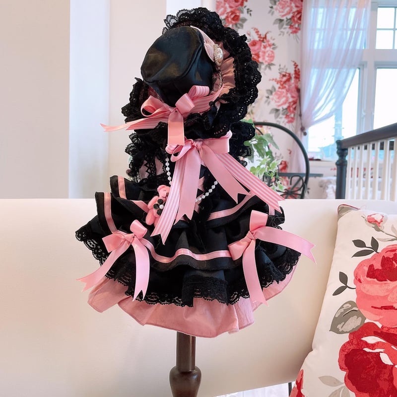 ブラックピンク ゴスロリワンピ＾＾ | Pule.Jam First