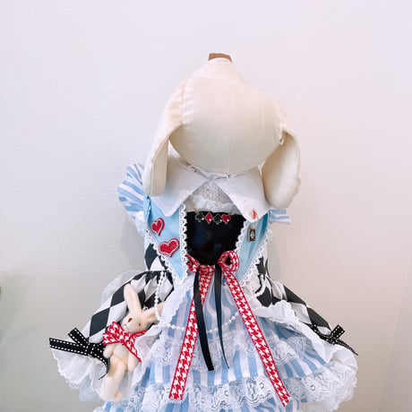 ピンクアリスのワンピ＾＾サックスも💕