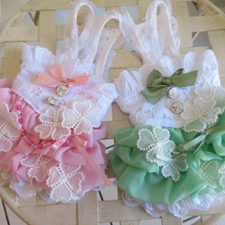 花びらシフォンのワンピ＾＾