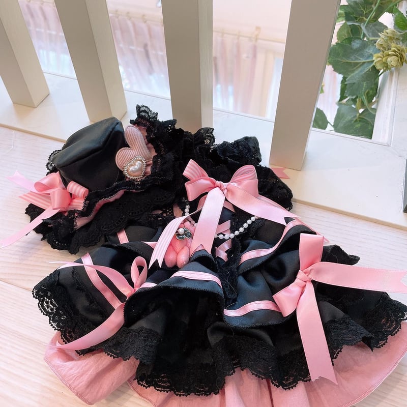 ブラックピンク ゴスロリワンピ＾＾ | Pule.Jam First