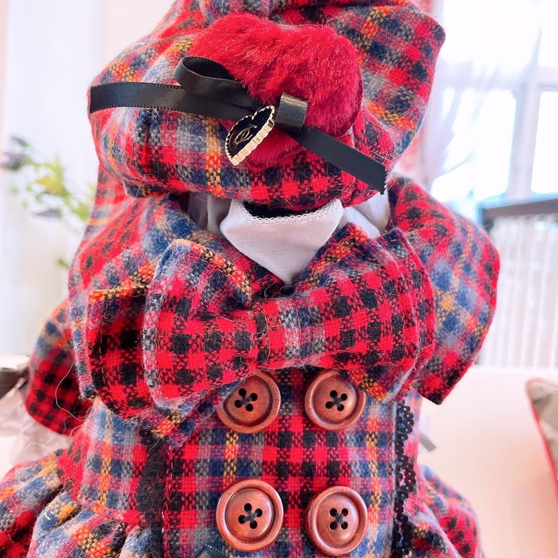 ウールチェックコートワンピ＾＾ | Pule.Jam First