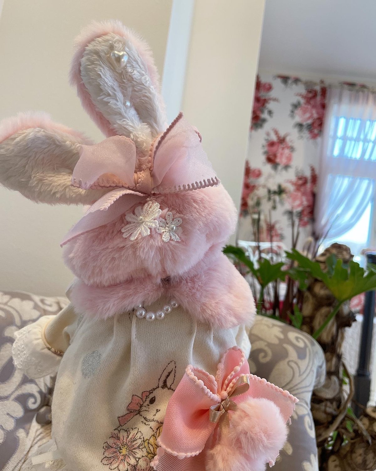 花うさぎうさ耳ベレー帽 | Pule.Jam First