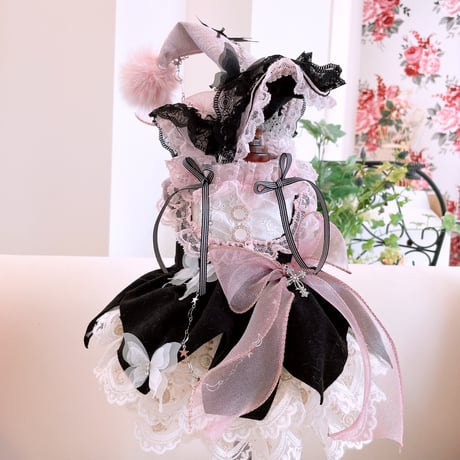 パールピンクジャガードハロウインワンピ＾＾