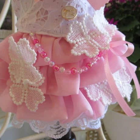 花びらシフォンのワンピ＾＾