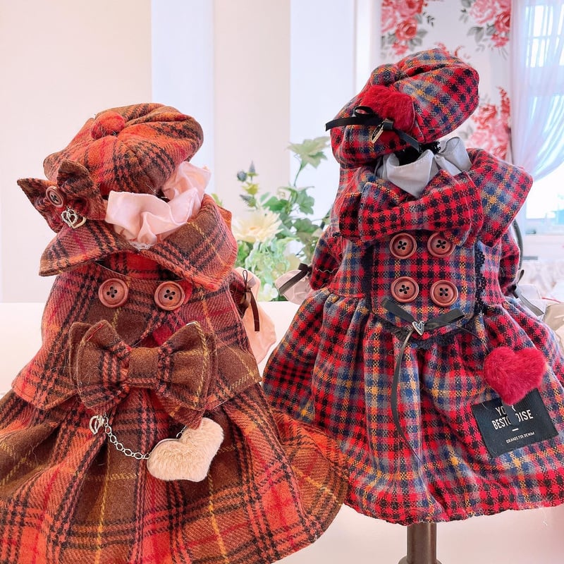 ウールチェックコートワンピ＾＾ | Pule.Jam First