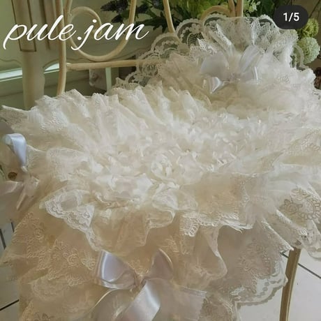 立体シフォンローズのカフェマット＾＾
