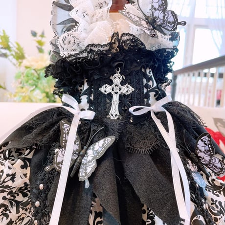 ハロウイン❤　モノトーンダマスクハロウイン