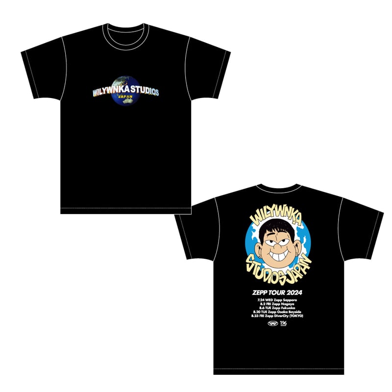 WILYWNKA STUDIOS JAPAN TOUR T-SHIRT (BLACK) | O
