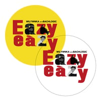 WILYWNKA "EAZY EAZY" 2 STICKERS SET (YELLOW + CLEAR)