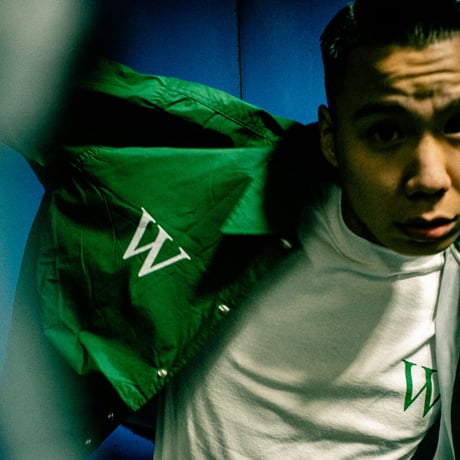 WILYWNKA "EAZY EAZY" COACH JKT (GREEN)