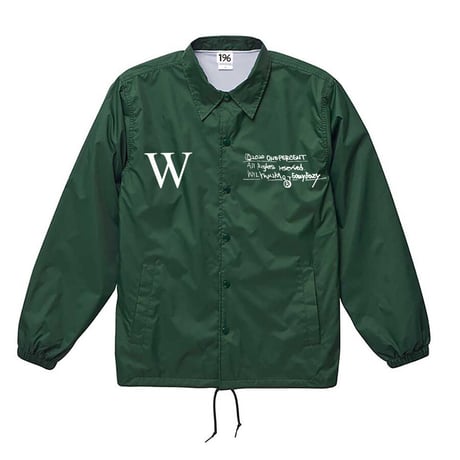 WILYWNKA "EAZY EAZY" COACH JKT (GREEN)