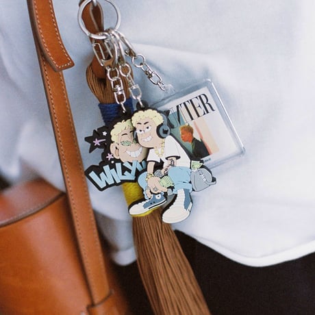 WILYWNKA "COUNTER" ACRYLIC KEY CHAIN