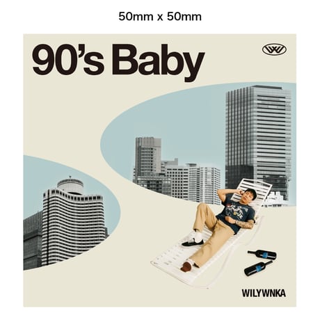 WILYWNKA - "90's Baby" STICKER SET