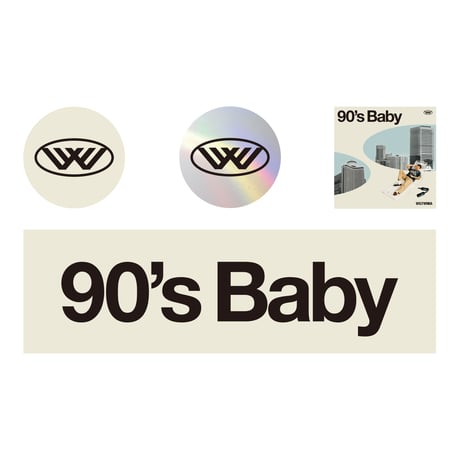 WILYWNKA - "90's Baby" STICKER SET