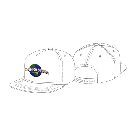 WILYWNKA STUDIOS JAPAN OFFICIAL CAP (WHITE)