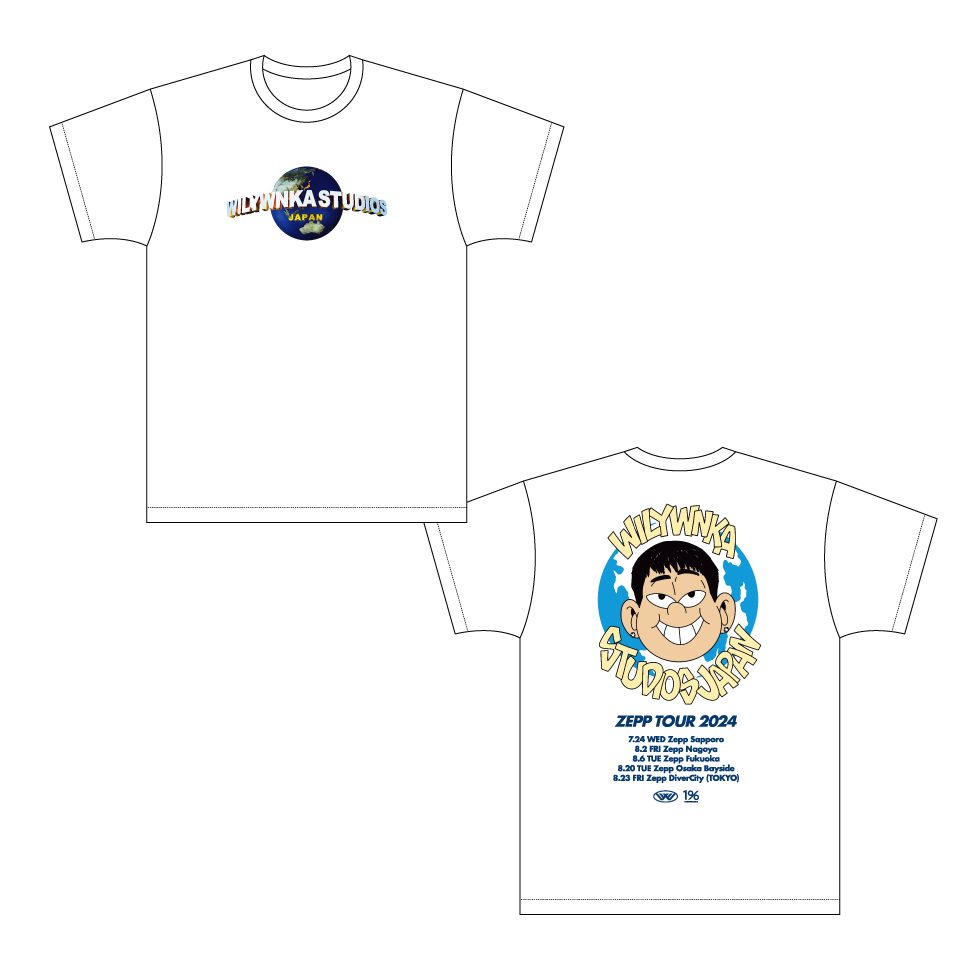 WILYWNKA STUDIOS JAPAN TOUR T-SHIRT (WHITE) | O