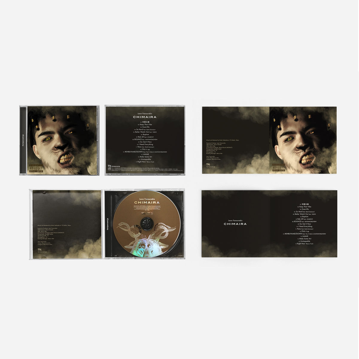 Leon Fanourakis - CHIMAIRA (CD) ※歌詞ブックレット付き |