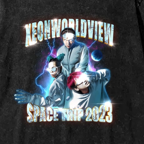 XEONWORLDVIEW "SPACE TRIP 2023" T-SHIRT