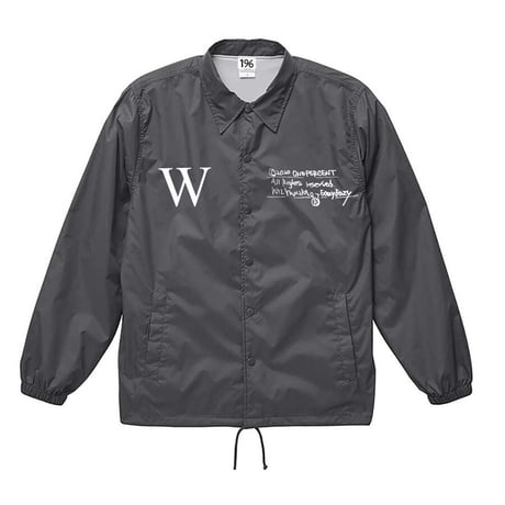 WILYWNKA "EAZY EAZY" COACH JKT (GRAY)