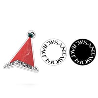 SANTAWORLDVIEW "I'M THE ONE" 3 STICKERS SET