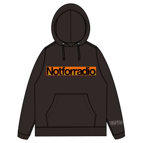WILYWNKA "NOT FOR RADIO" HOODIE (BLACK)