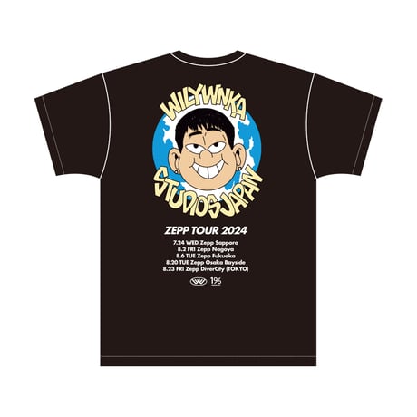 WILYWNKA STUDIOS JAPAN TOUR T-SHIRT (BLACK)
