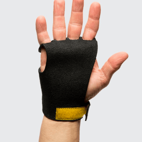 VICTORY GRIPS / MENS : LEATHER ４-Finger BLACK