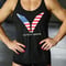 Victory Grips// WOMEN\'S USA FLAG LOGO TANK