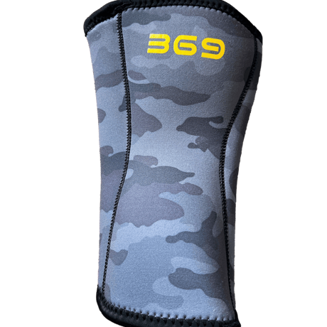 “期間限定商品!! "369"  Knee Sleeve // ALL 5mm Black Camouflage柄