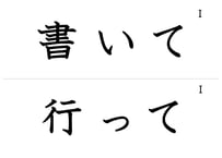 「動詞て形」フラッシュカード（ルビなし版）