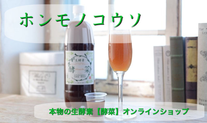 ホンモノコウソ ◇本物の生酵素【酵菜】オンラインショップ◇