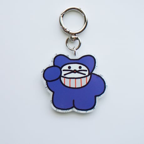 まねきモチゴールド・シルバーアクリルチャーム | 全8種