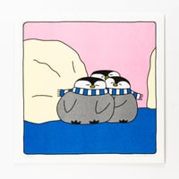 複製原画(リソグラフ) |「みんなでおひるね」 （額装無し）直筆サイン入り