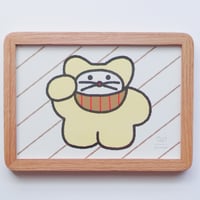 複製原画(リソグラフ) |「KINUN」 （額装無し）直筆サイン入り