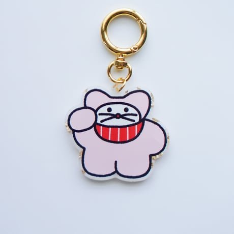 まねきモチゴールド・シルバーアクリルチャーム | 全8種