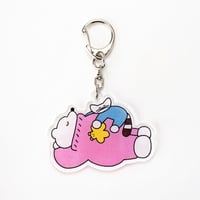 アクリルキーホルダー | ねことくまのひるね