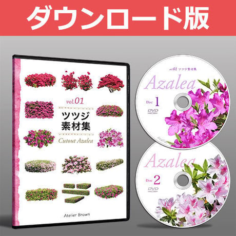 vol.01ツツジ素材集 [ダウンロード版]　5a23