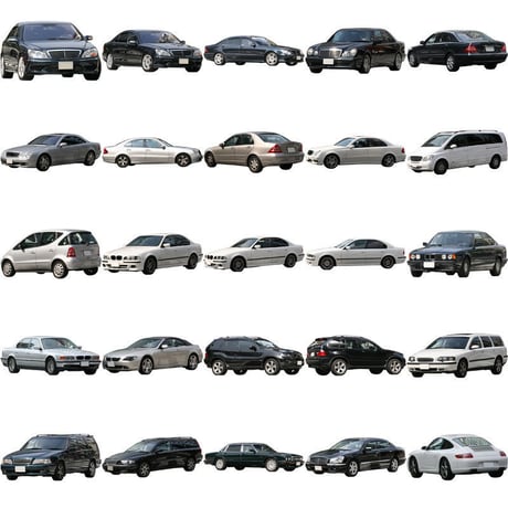 無料 - 車・動物・窓  セット　86個　animal-car-window