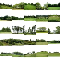 無料-背景樹木素材セット　56個　free_haikei