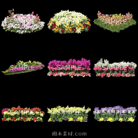 ガーデン素材　9個セット  G9_026