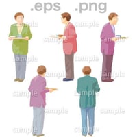 シニアイラスト (EPS , PNG )   se_064
