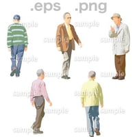 シニアイラスト (EPS , PNG )   se_046