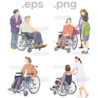 シニアイラスト (EPS , PNG )   se_085