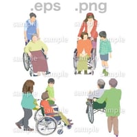 シニアイラスト (EPS , PNG )   se_088