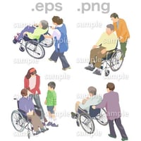 シニアイラスト (EPS , PNG )   se_089