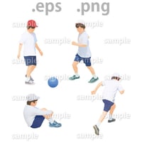 子供イラスト (EPS , PNG )   ch_017
