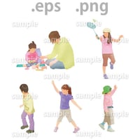 子供イラスト (EPS , PNG )   ch_007